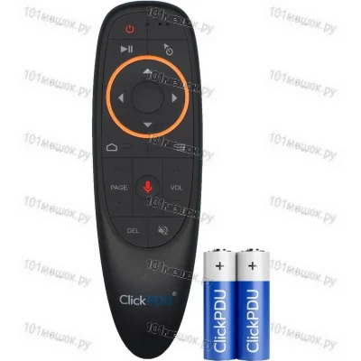 Пульт аэромышь ClickPdu G10S (голосовое управление c подсветкой + батарейки)