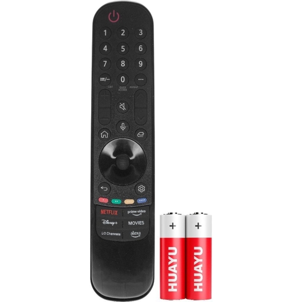 Пульт Huayu для LG AN-MR23GA (AKB76043105) Magic Motion (голосовое управление) + батарейки