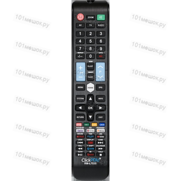 Универсальный пульт ClickPdu для Erisson (Shivaki) RM-L7535