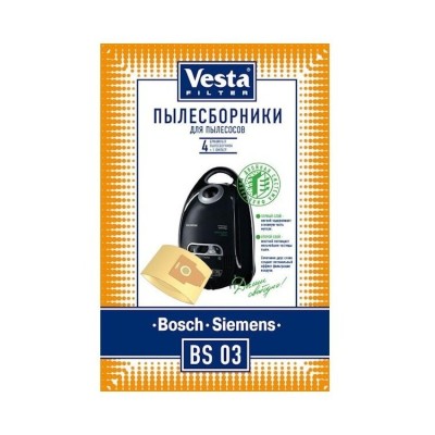 Мешки Vesta Filter BS 03 для пылесоса