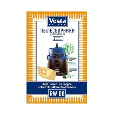 Мешки Vesta Filter RW 08 для пылесоса