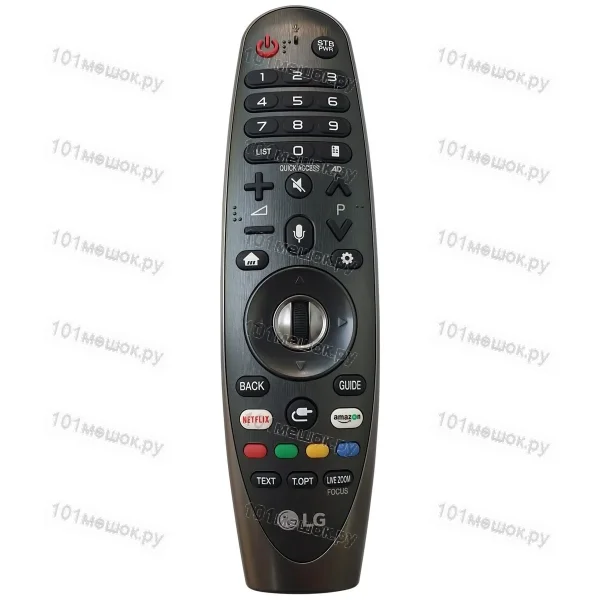 Пульт LG Magic Remote AN-MR18BA (AKB75455301, Netflix) (голосовое управление) (оригинальный)