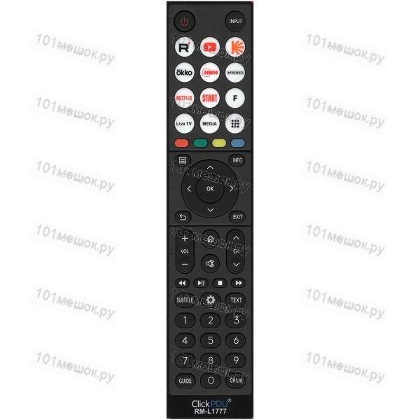 Универсальный пульт ClickPdu для Hisense RM-L1777