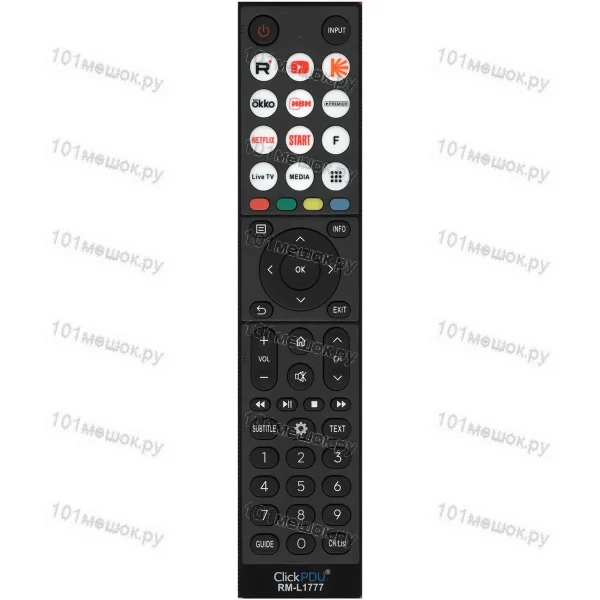 Универсальный пульт ClickPdu для Hisense RM-L1777