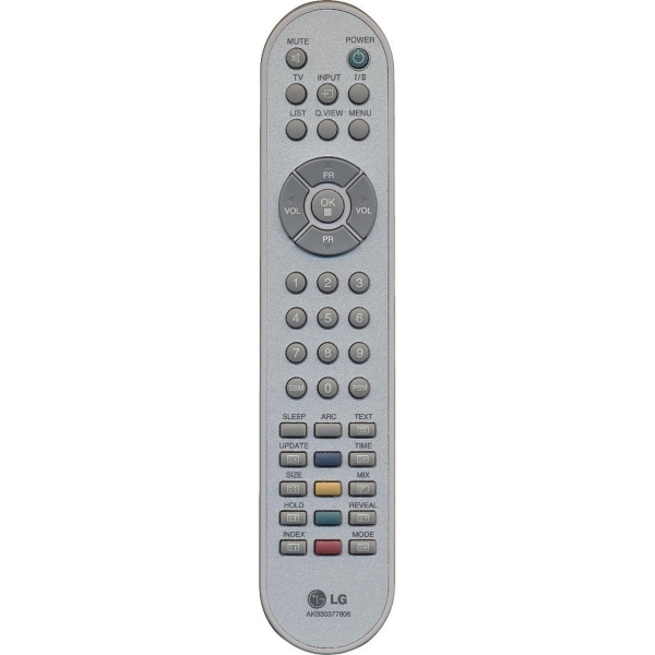 Пульт LG AKB30377806 (6710T00022E, AKB30377808, AKB30377810) (оригинальный)