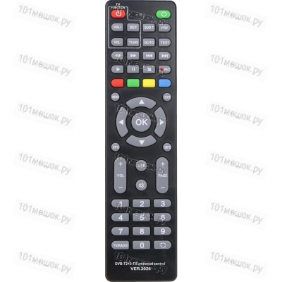Универсальный пульт Huayu DVB-T2+3-TV Ver.2026