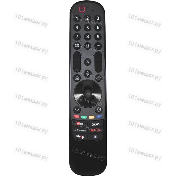 Пульт Huayu для LG AN-MR24GA (AKB76045010) (OKKO, IVI) (голосовое управление) +батарейки